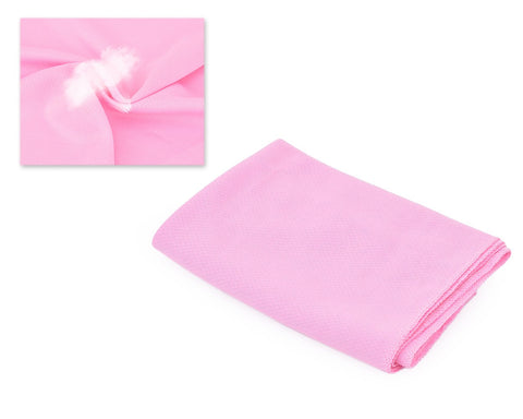 Breathable Chill Absorbent Evaporative Cooling Ice Towel - Pink