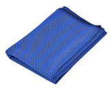 Breathable Chill Absorbent Evaporative Cooling Ice Towel - Dark Blue