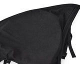 Simple Tassel Fringe Backless Monokini - Black