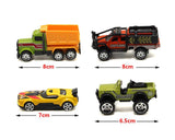 Set of 4 Toy Car Model Bundle Set