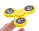 High Speed EDC Spinner Tri Bar Fidget Toy - Yellow