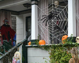 Halloween Spider Decoration 35.4 Inch Giant Spider for Halloween Decoration