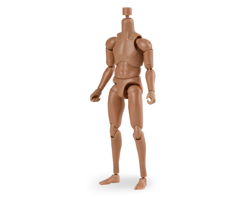 1/12 Scale Male Body Narrow Shoulder Standard 6 Inch Action Figure with 10 Interchangeable Hands