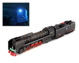 DS. DISTINCTIVE STYLE 1:87 Alloy Steam Locomotive Traction Engine Trains Toy Model with Music Light