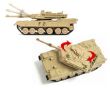 1:48 Alloy Diecast United States M1 ABRAMS Main Battle Tank Toy Model