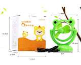 180 Degree Rotation Rechargeable Desktop USB Mini Cooling Fan - Frog