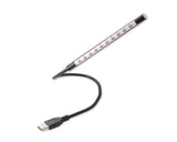 Laptop Keyboard Flexible USB LED Night Light  Eyecare Lamp - Black