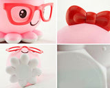 Cute Octopus USB Charging LED Night Light for Children - Pink