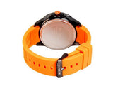 CURREN Metallic Case Silicone Wrist Band Boys Watch