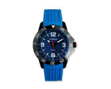 CURREN Metallic Case Silicone Wrist Band Boys Watch