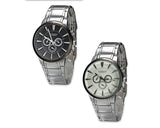 CURREN Stainless Steel Band Men Analog Quartz Wrist Watch