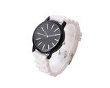 Geneva Ultrathin Jelly Silicone Unisex Lover Wrist Watch