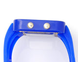 Unisex Silicone Band Mirror Dial LED Digital Sport Wrist Watch