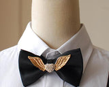 Men Pre-tied Wedding Silk Bow Tie