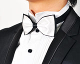 Men Pre-tied Tuxedo Wedding Satin Bow Tie