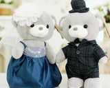 Cute Couple Teddy Bear Wedding Dolls - Classic