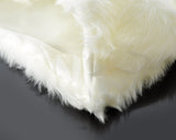 Chic White Bridal Faux Fur Wedding Shawls