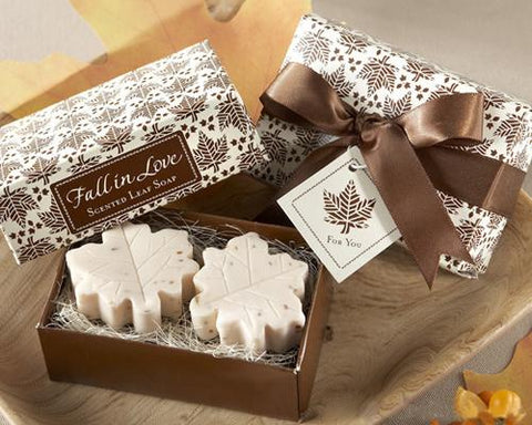 Lovely Wedding Favor Gift Soap - Maple Leaf